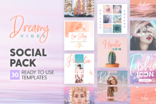 Dreamy Vibes Social Pack: Presentation Templates
