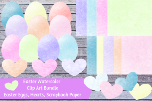 Easter Watercolor Clip Art Bundle: Fresh Illustrations