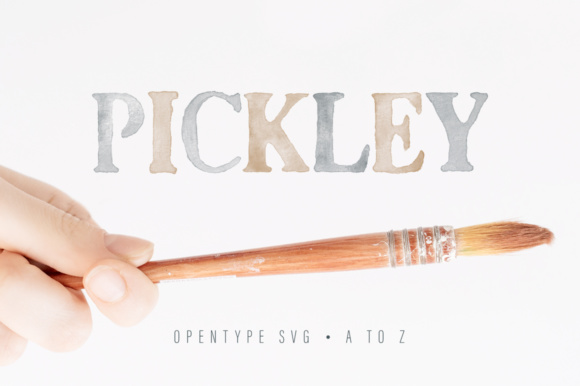 Pickley Color Fonts for Bold Branding