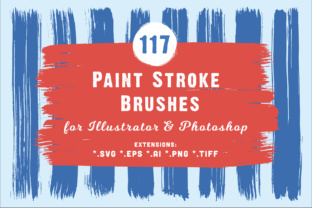 Review: 117 Paint Stroke Brushes for Illustrator Photoshop
