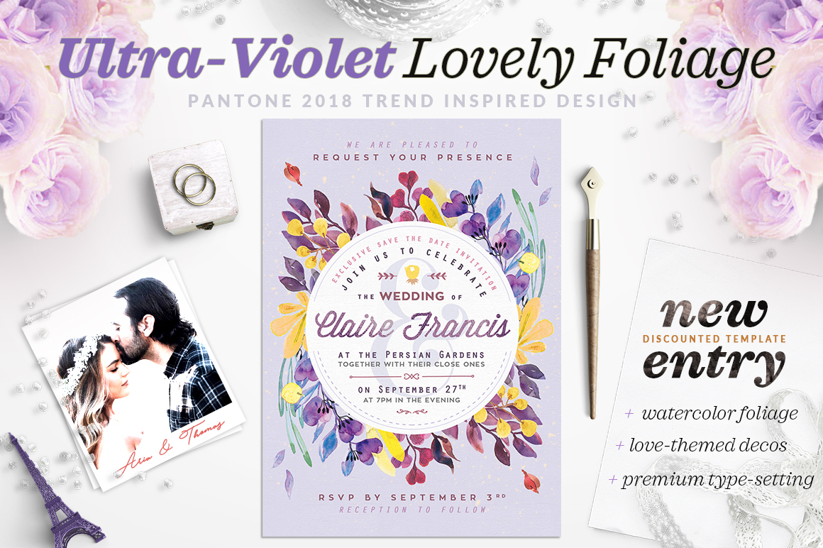 Ultra-Violet Lovely Foliage Card IV Review