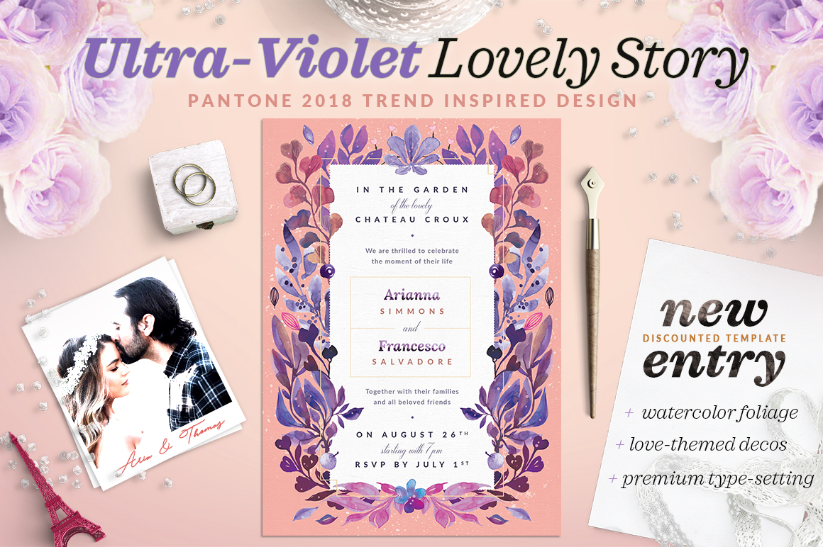 Ultra-Violet Lovely Story Invite I Review