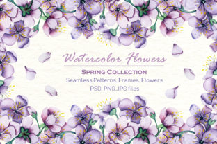 Watercolor Flowers - Spring Collection Review