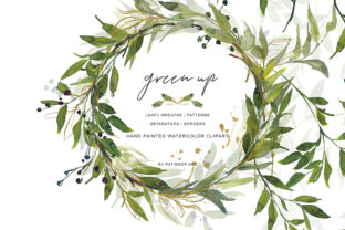 Watercolor Leafy Collection Illustrations Review