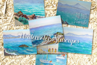 Watercolor Seascapes: Premium Illustrations