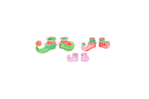 Watercolor with Elf Shoes by Designs Amp Review