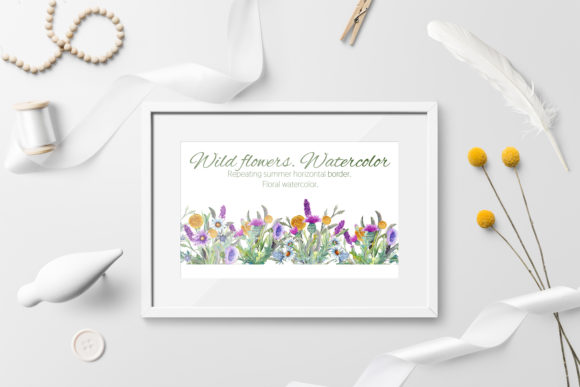 Wild Flowers Watercolor Illustrations Review